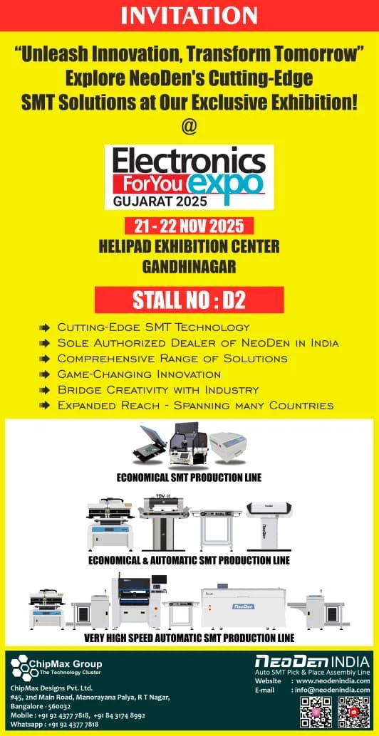 Electronics For You Expo GUJARAT 2025 Electronics For You Expo GUJARAT 2025